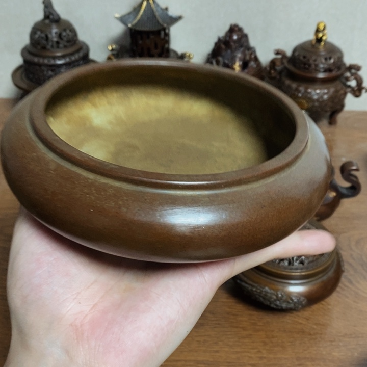 铜盛世铜炉铜器工艺品