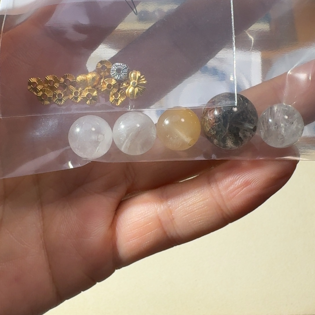 清***u水晶珠宝半成品未镶嵌配件