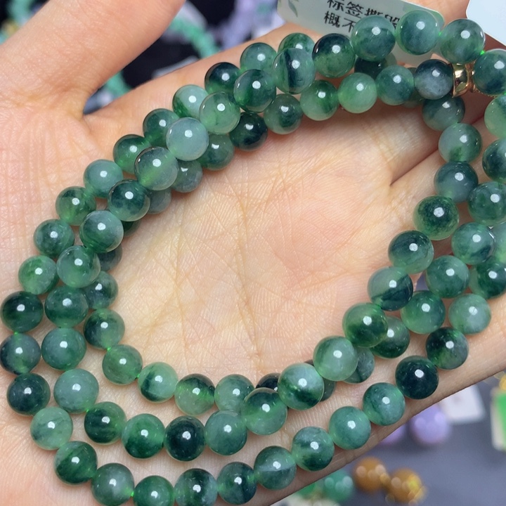 翡翠手链未镶嵌翡翠