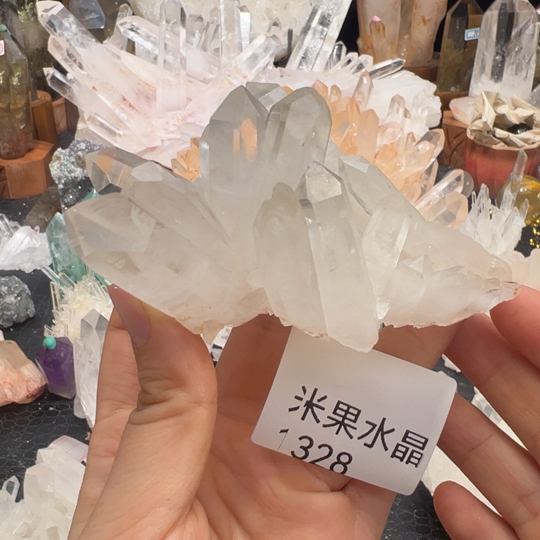 珠宝半成品水晶未镶嵌