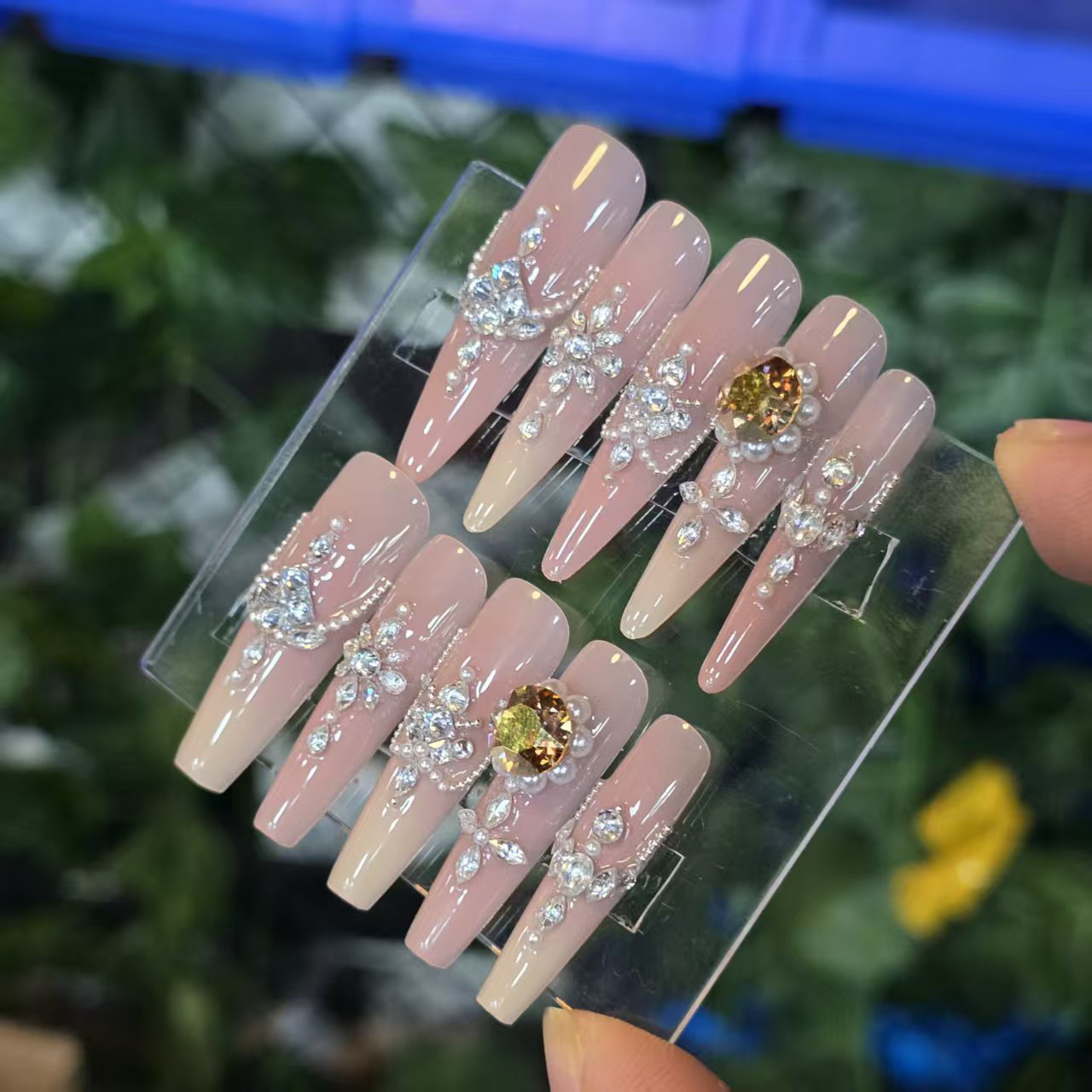 甜橙汽水丶(30天掉钻包赔)珠宝级丶霸榜某书评测丶手工穿戴甲