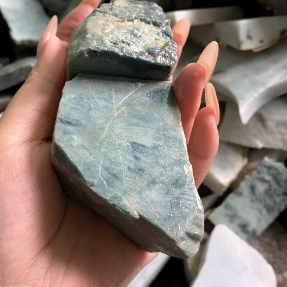 颈饰未镶嵌翡翠天然翡翠