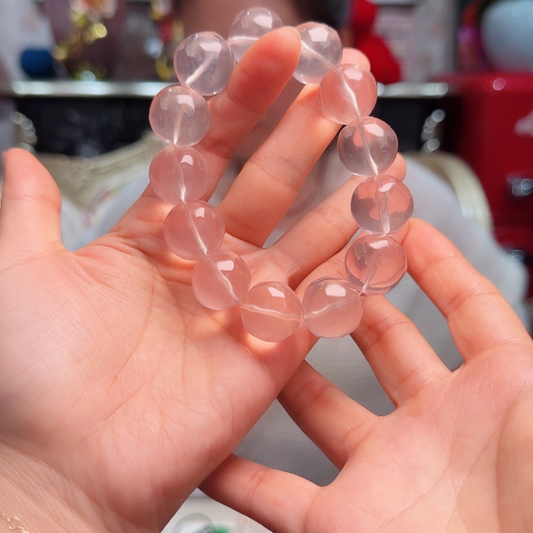 水晶手链未镶嵌手串