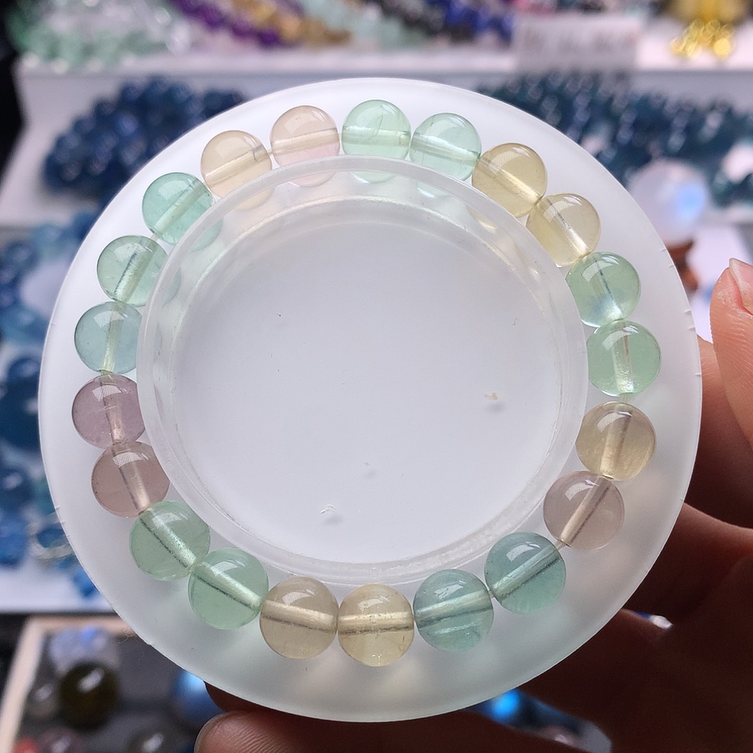 水晶手链未镶嵌多样性
