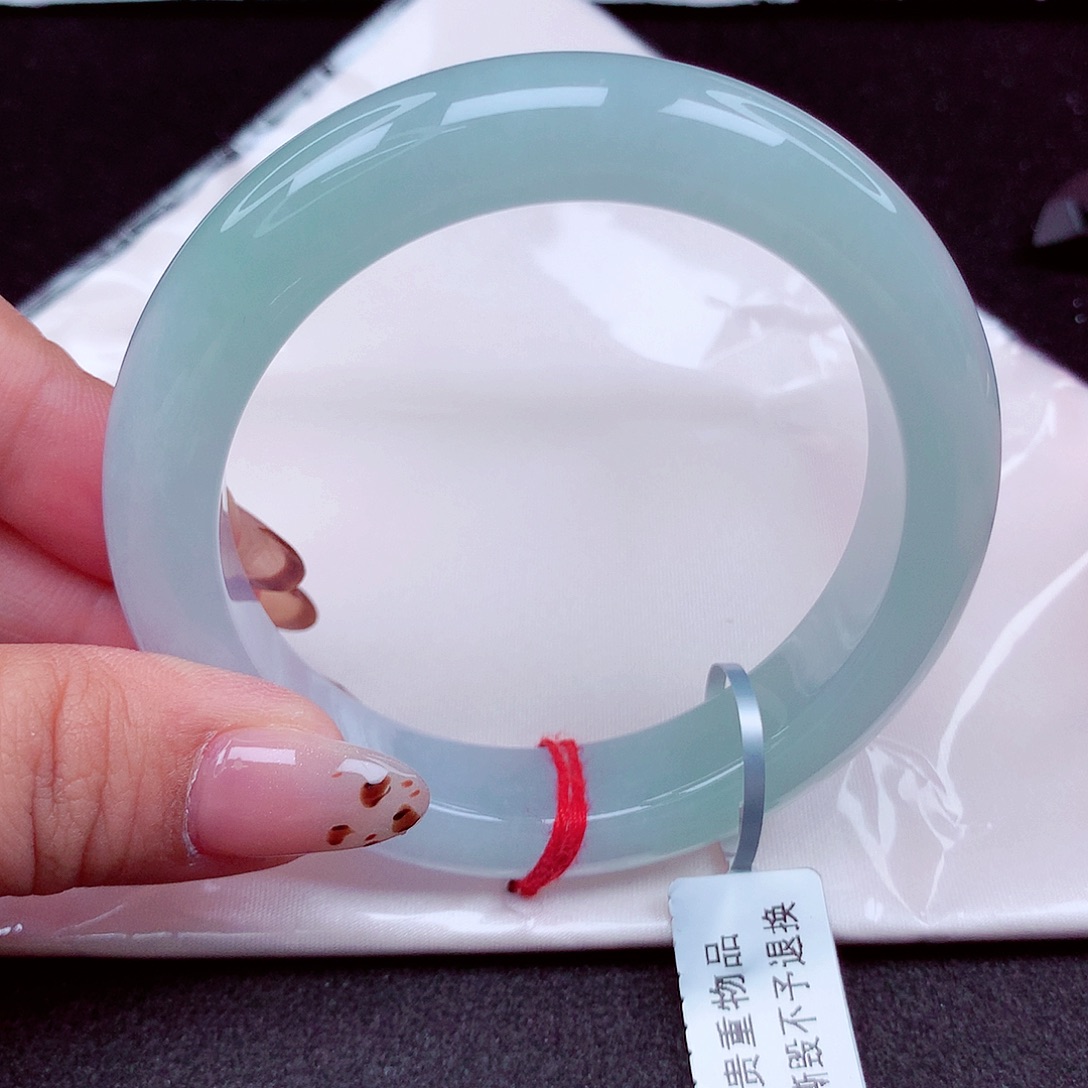 翡翠未镶嵌手镯天然缅甸翡翠A货玉手镯