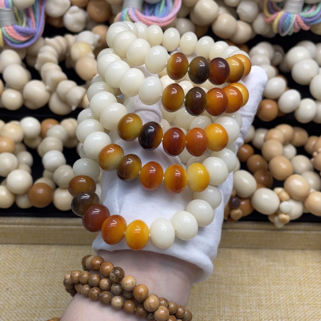 菩提根/象牙果吊坠14+精工五顶油膏算盘福利一锅025