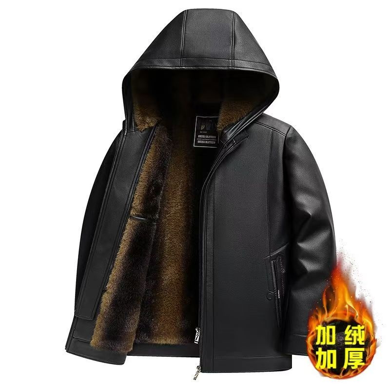 ZOTLI PAOLO/佐丹利·保罗2025新款高端可拆卸连帽男士皮衣-086