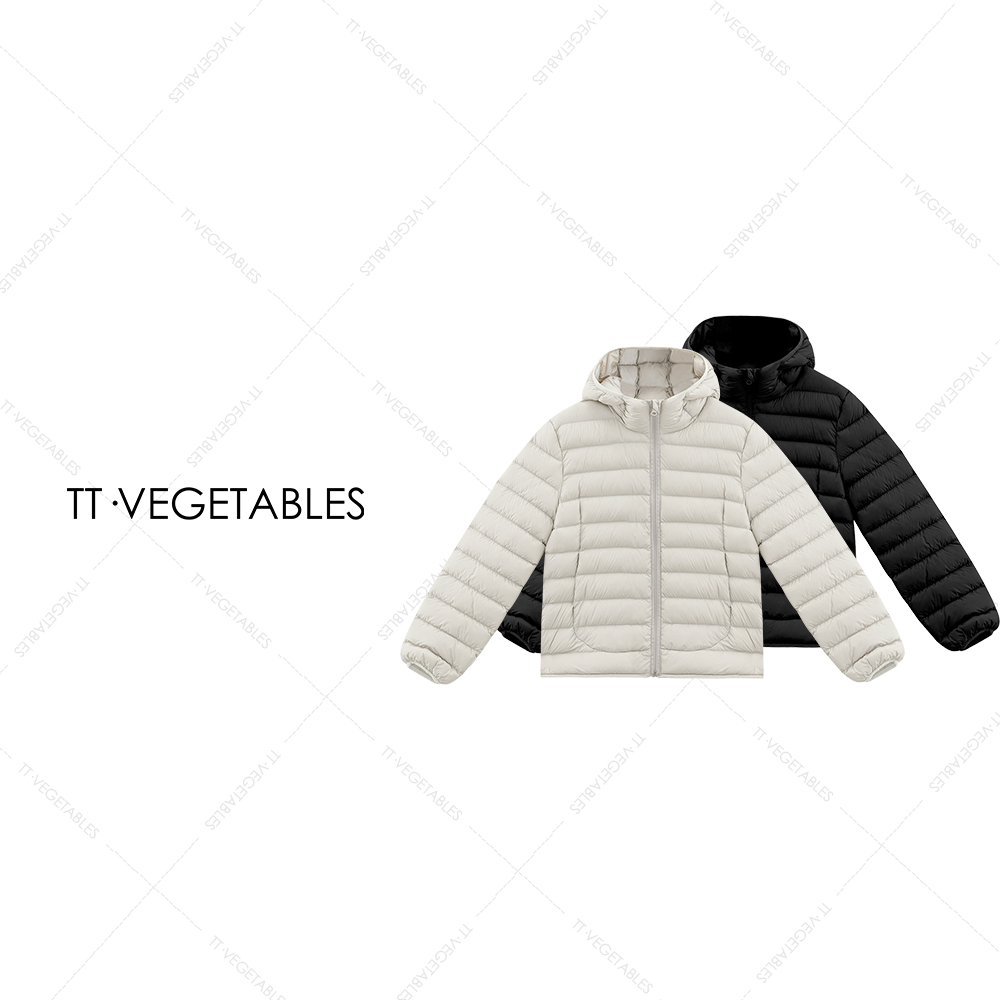 噢芬/小个子 【珩婉】鹅绒连帽宽松短款羽绒服外套522765