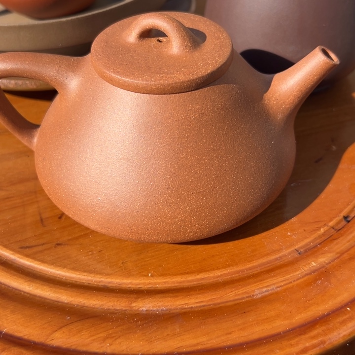 静***达紫砂茶案五彩子冶300cc