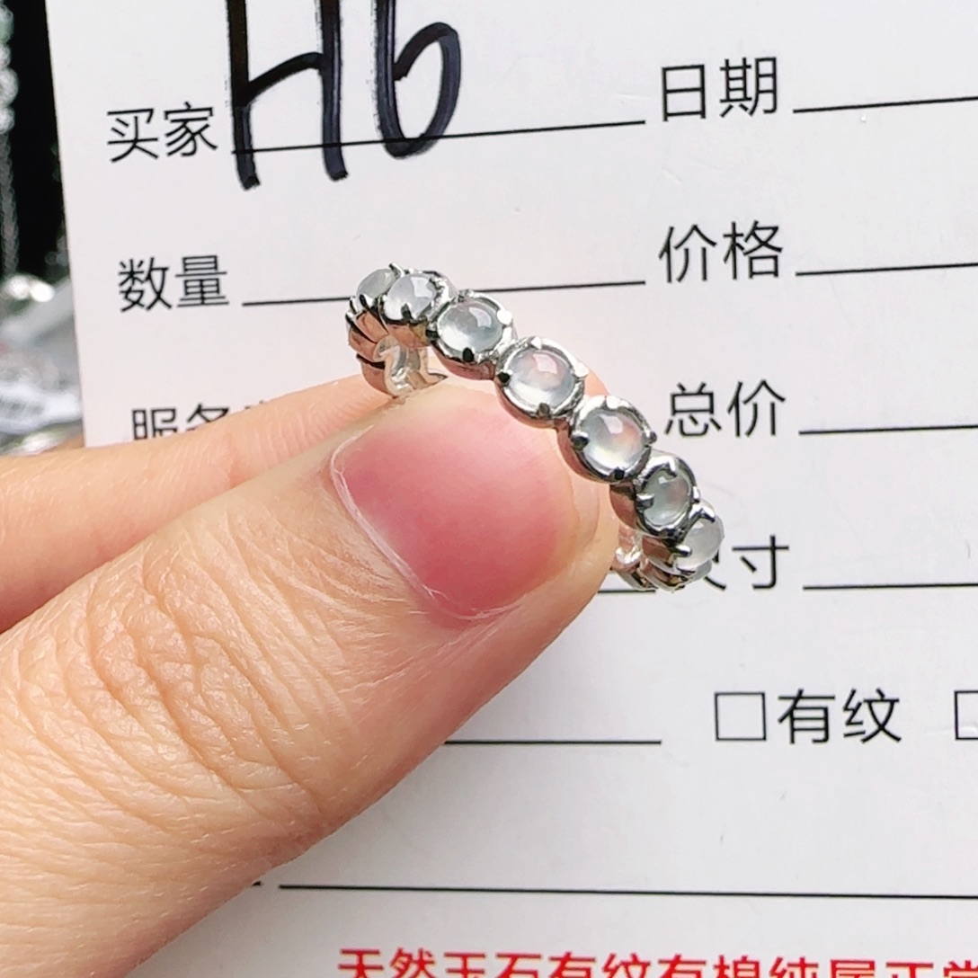 银S925镶嵌手链翡翠