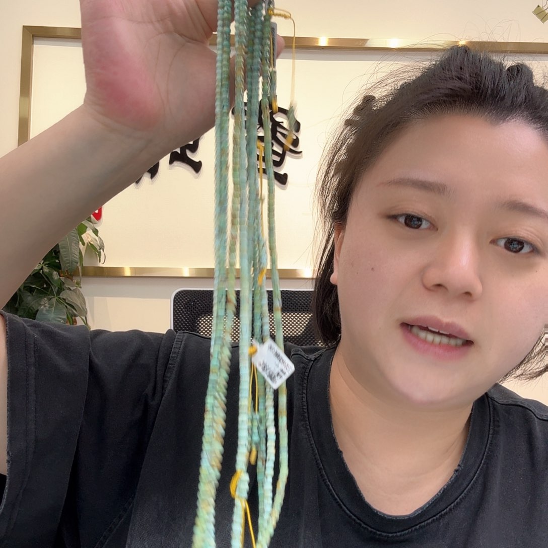 绿松石珠宝奇石未镶嵌80 多样性发货发其一