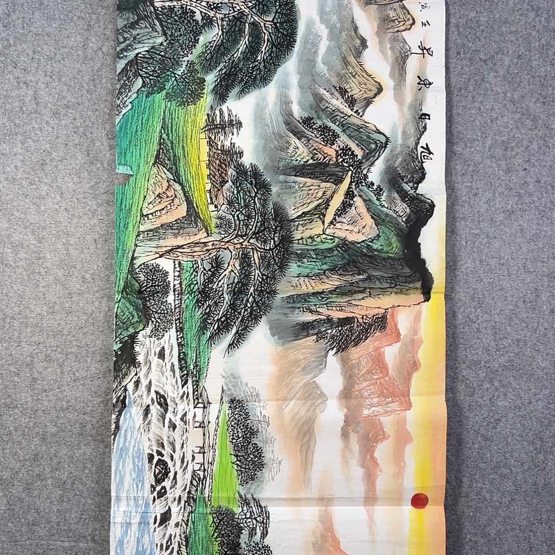 国画880 花鸟在此鸣叫时还要一