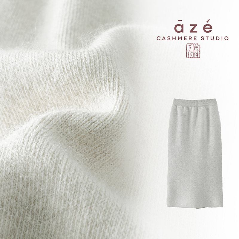 【开叉】简约风半身裙短裙百搭半裙修身女装包臀裙中长款秋冬WH-K41