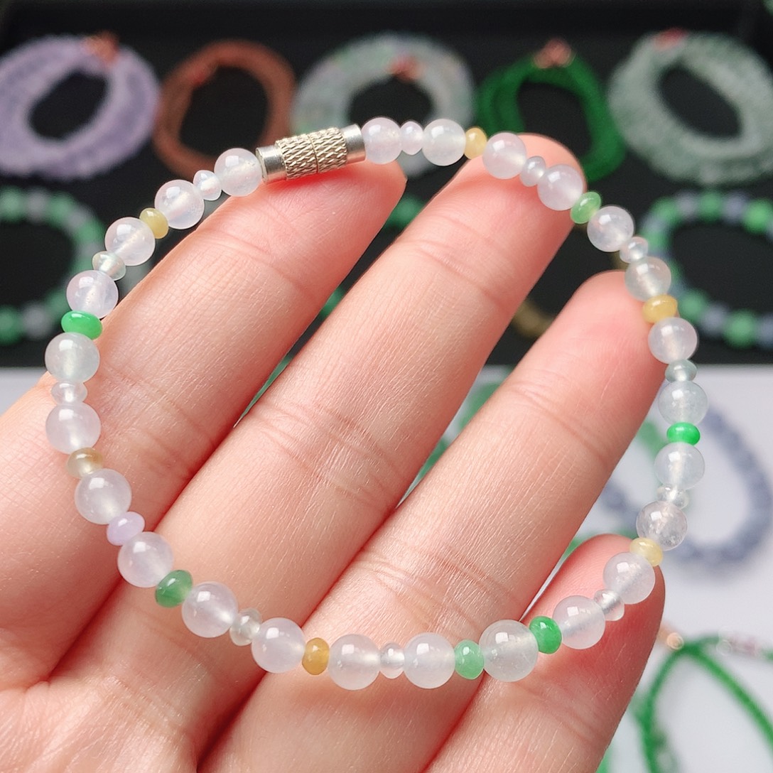 翡翠未镶嵌手链翡翠