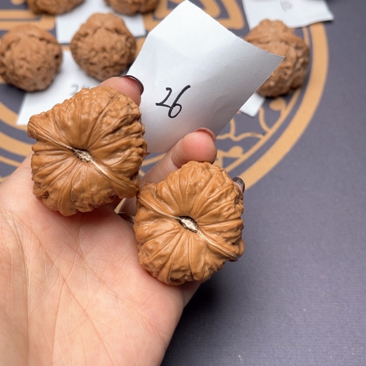 文玩核桃把件40南瓜墩 26号