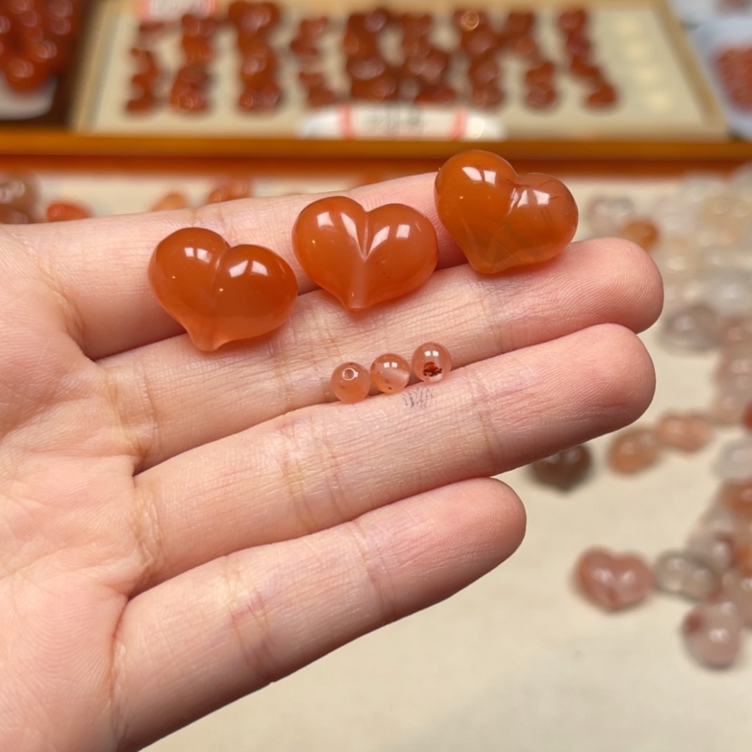 暖***y南红玛瑙未镶嵌吊坠(不含链)