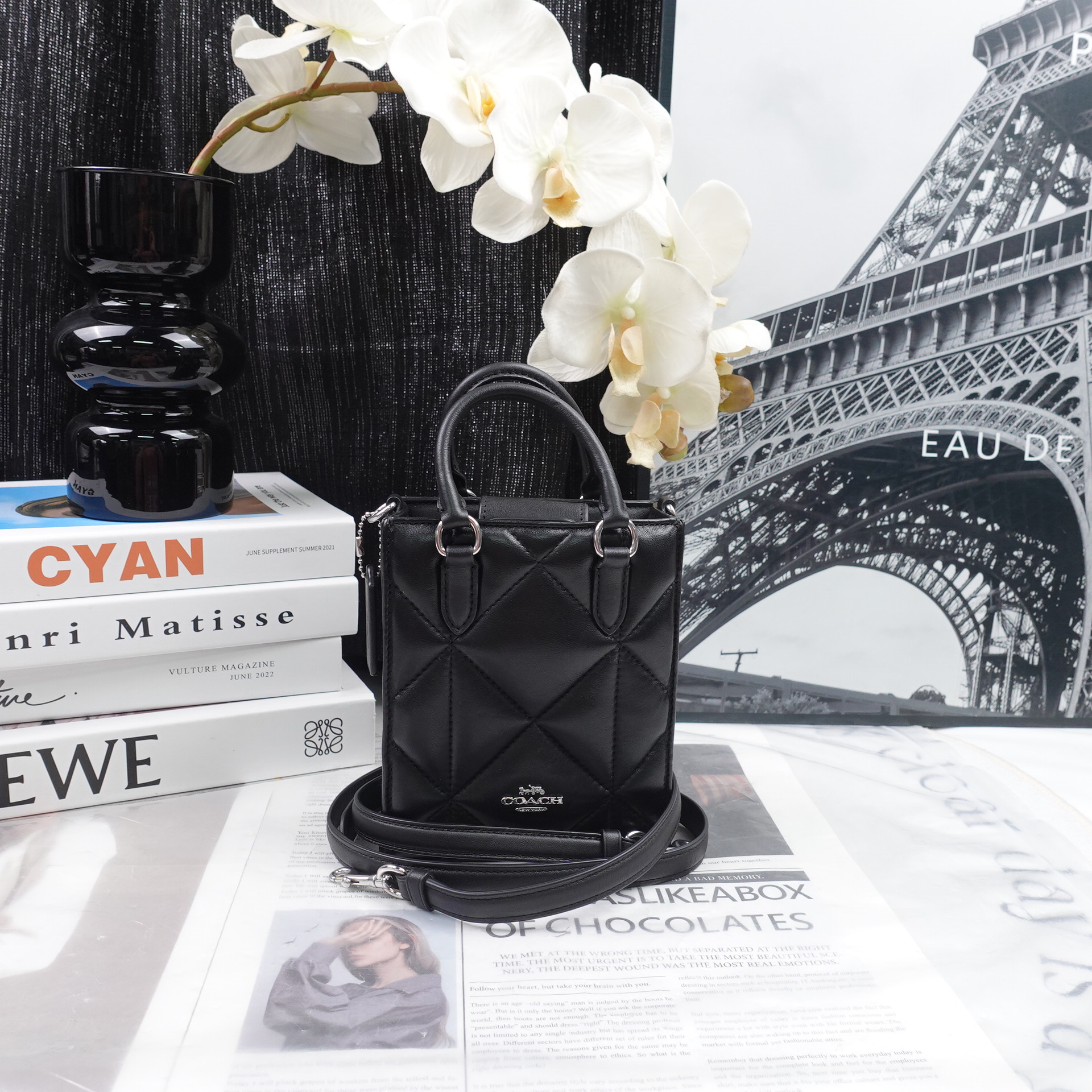 95新 COACH/蔻驰 单肩包/T20249904