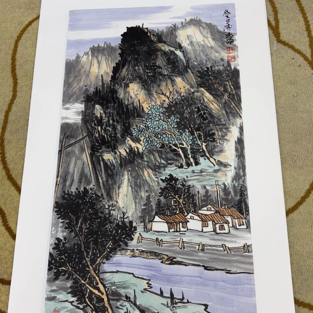 国画王忠海三尺李欣主播