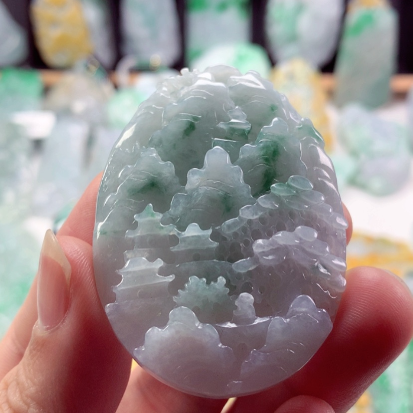 【闪购商品】翡翠吊坠(不含链)未镶嵌