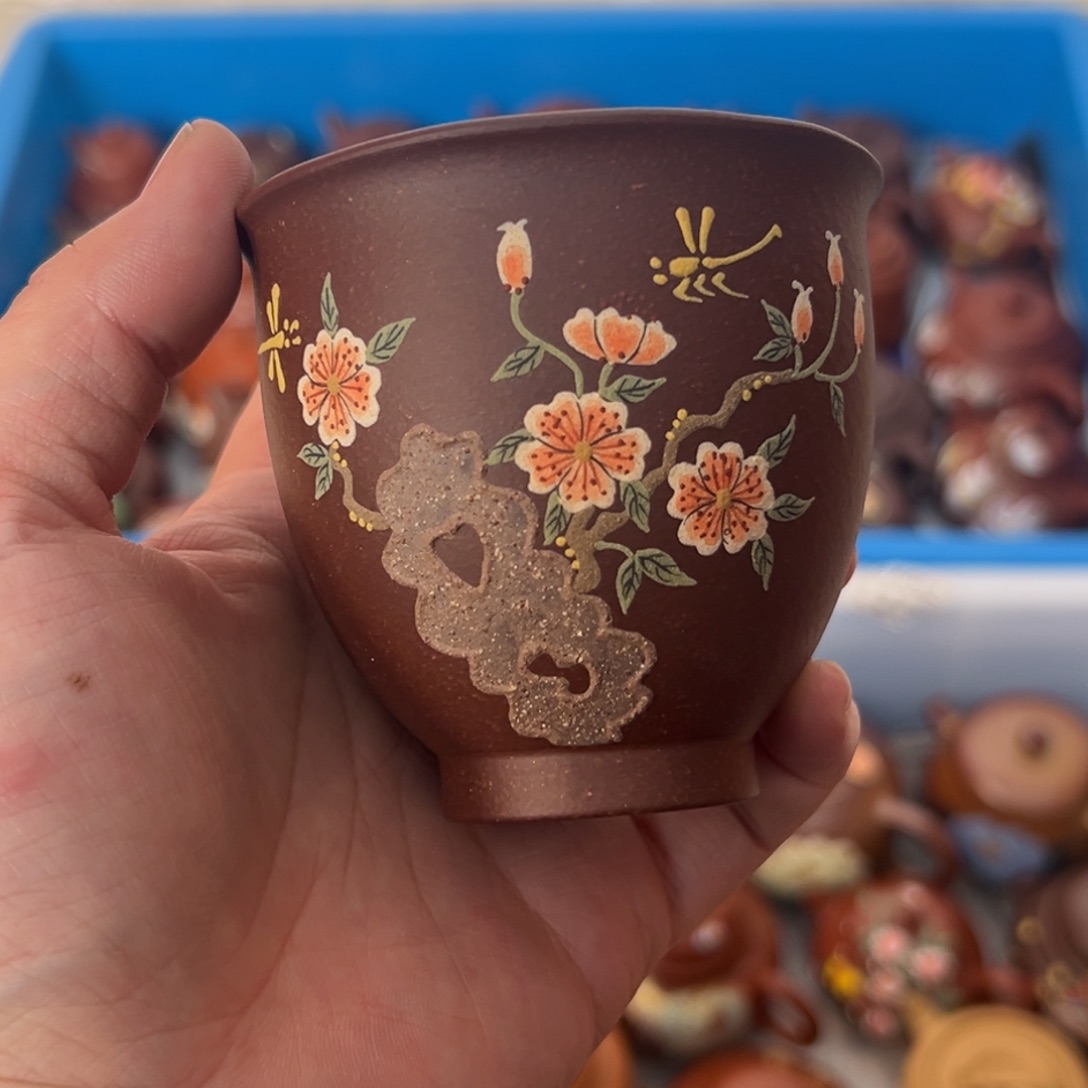 紫砂茶壶紫泥特价浮力主人杯