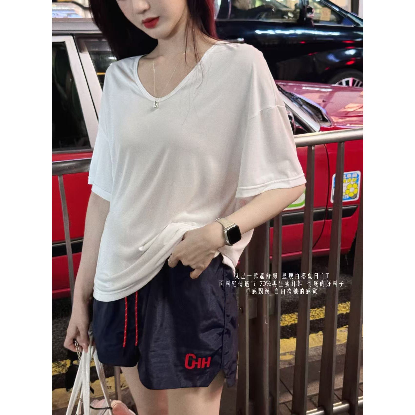 妖精的美美 【垂垂空调T】舒服又自在的凉感百搭体恤 （夏日必备）