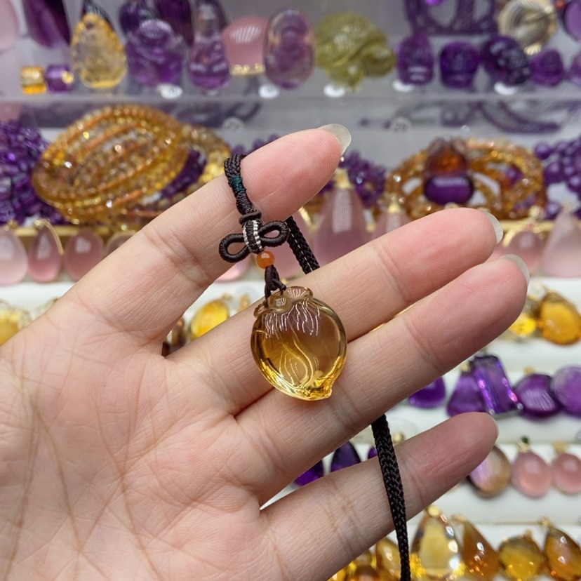 【闪购商品】水晶水晶吊坠未镶嵌