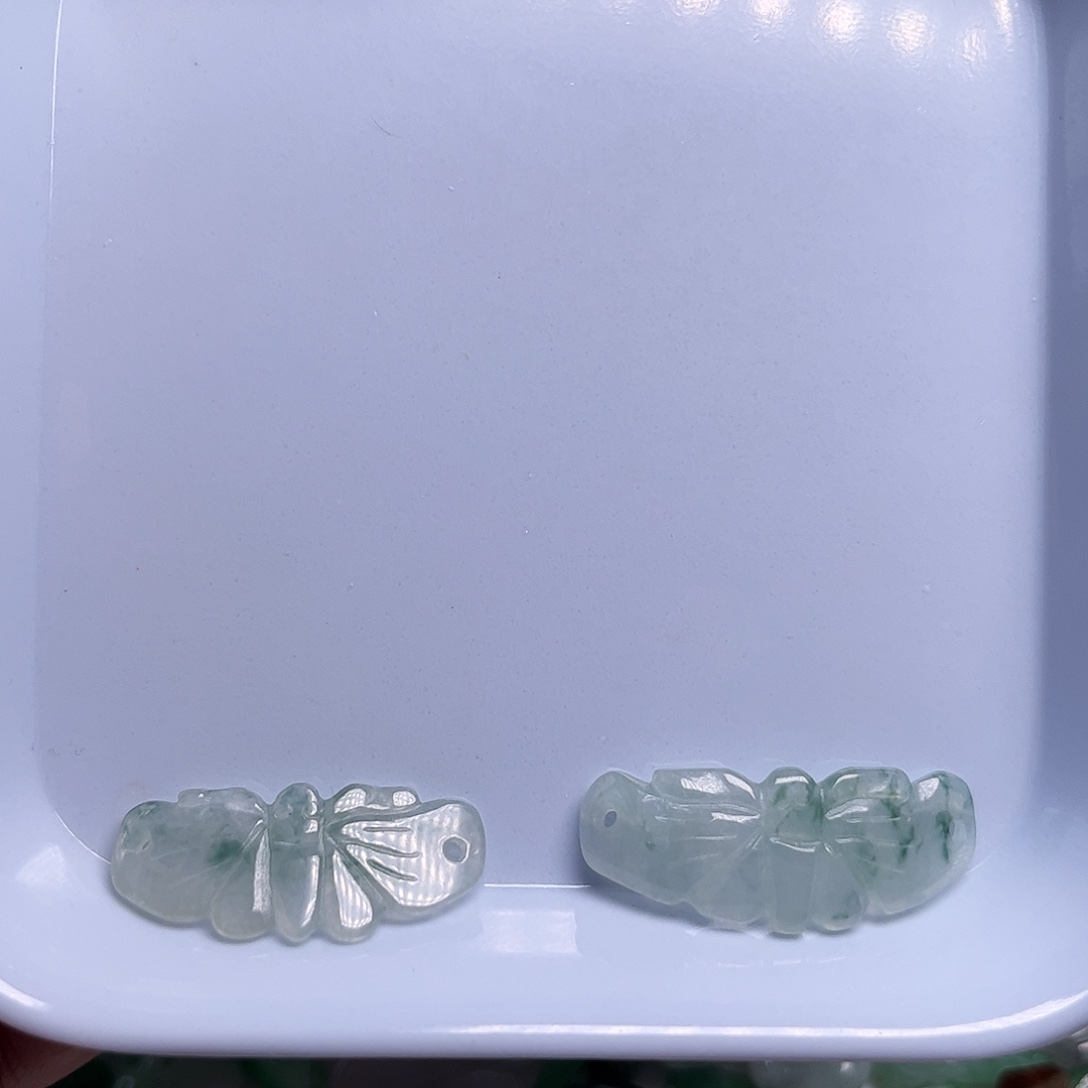 颈饰未镶嵌翡翠天然翡翠