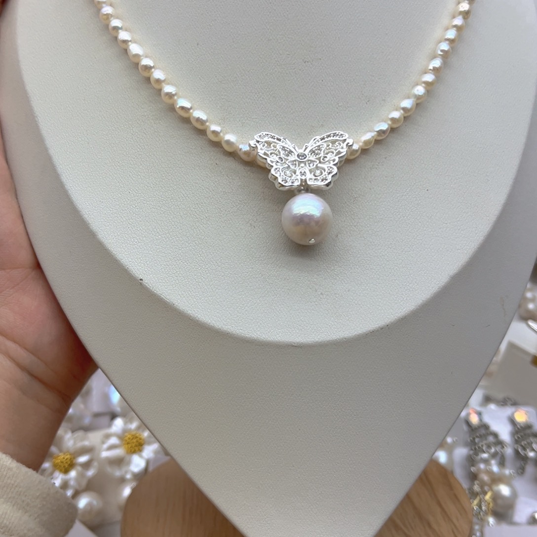 淡水珍珠未镶嵌颈饰