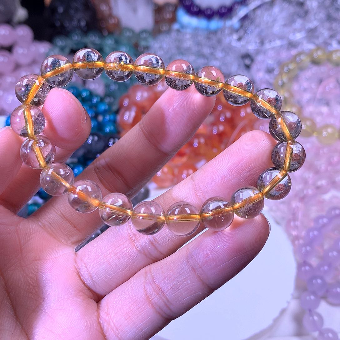 水晶手链未镶嵌天然