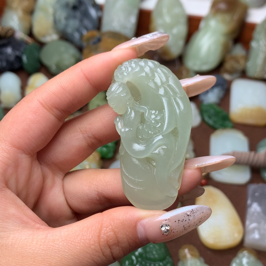 和田玉挂件未镶嵌