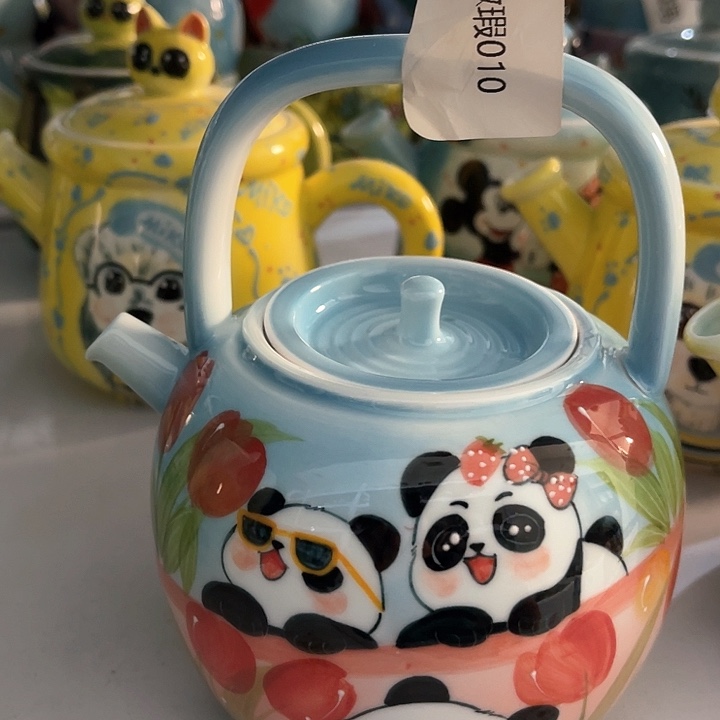 陶景德镇釉下手绘陶瓷 