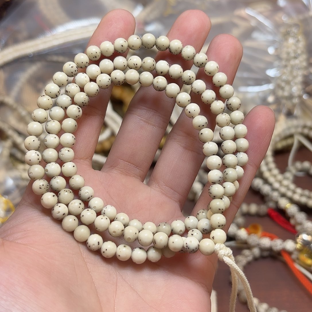 星月菩提吊坠6mm龙蛋长串