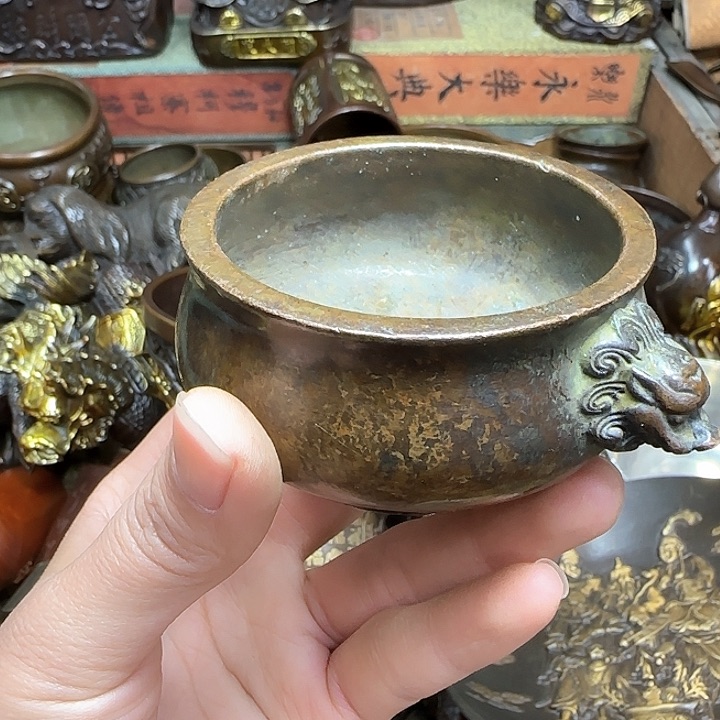 铜材质文玩客厅家具摆件