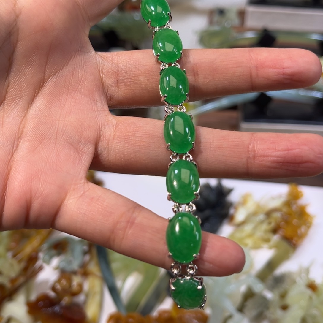 蛇纹石玉发簪合金青****o