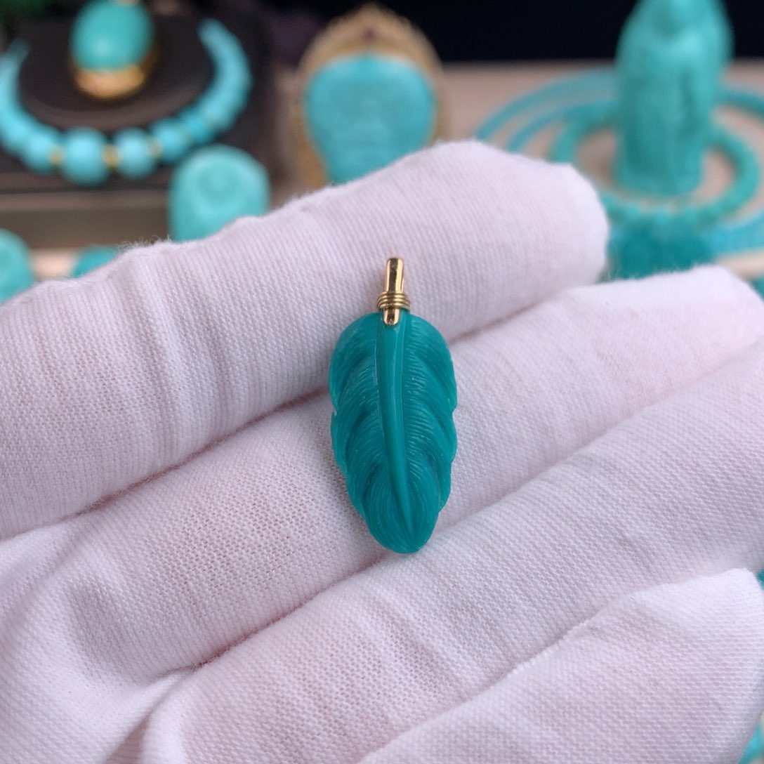 【闪购商品】绿松石珠宝半成品未镶嵌