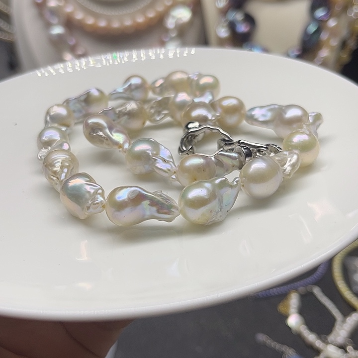 淡水珍珠未镶嵌颈饰