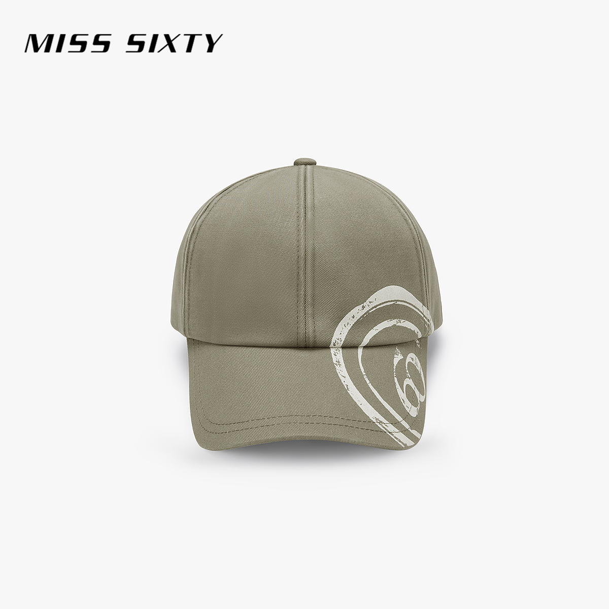 Miss Sixty2026春季新款棒球帽女徽标印花可调节帽围百搭鸭舌帽