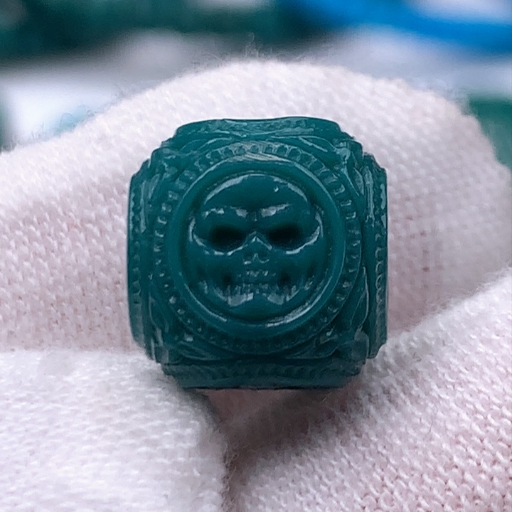 绿松石车挂未镶嵌