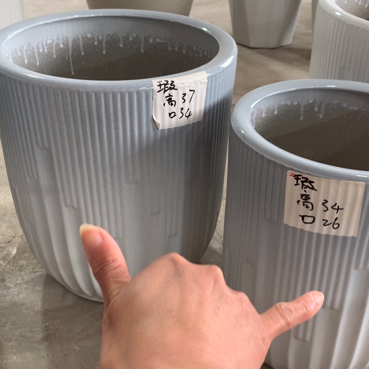 【闪购商品】红陶高温陶瓷花盆默认瑕疵