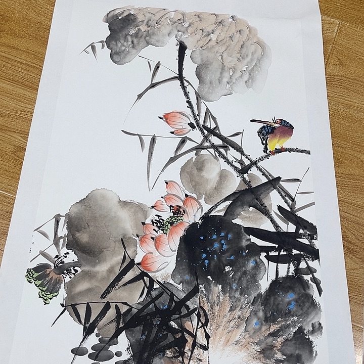 姜奇老师花鸟作品69×46