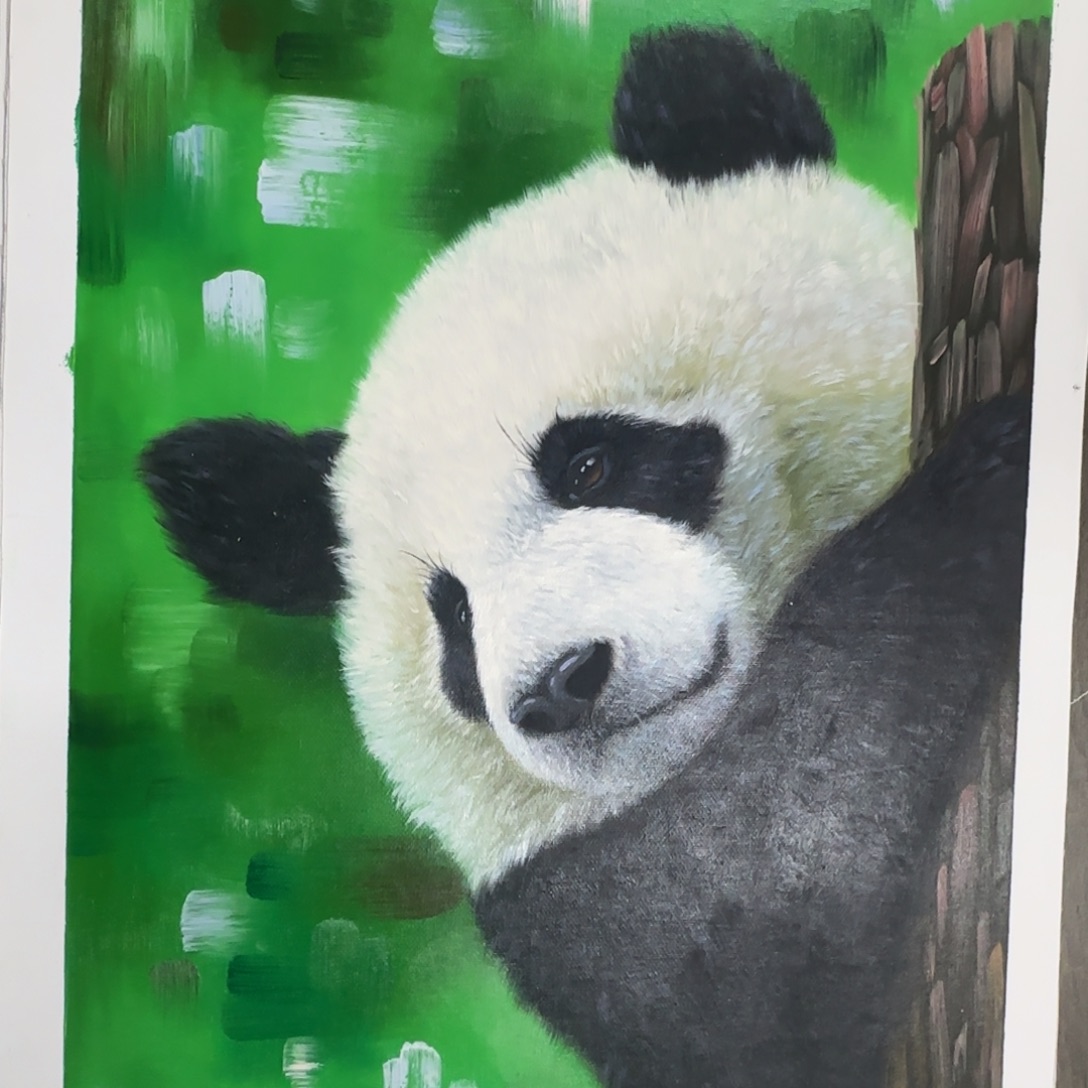 油画加油加油努力加油加油