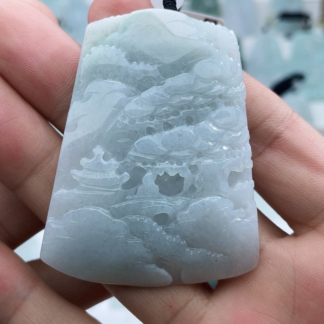 颈饰未镶嵌翡翠翡翠