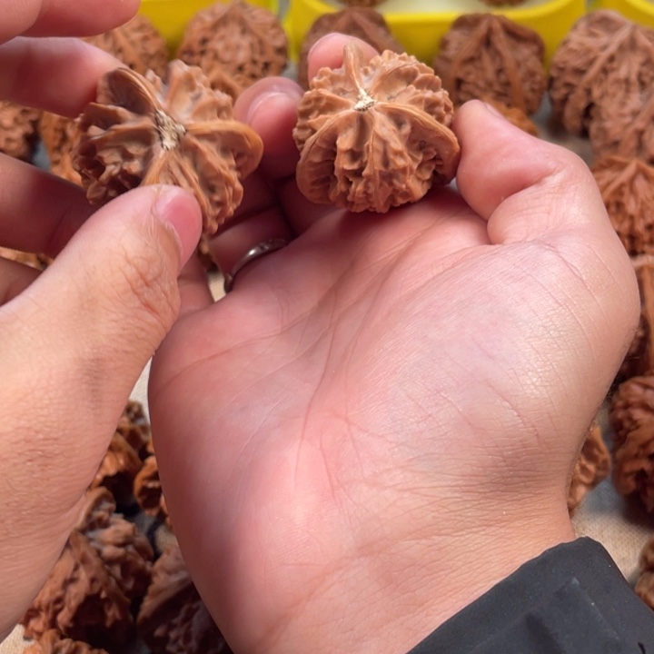 浩***航文玩核桃吊坠盘山三棱