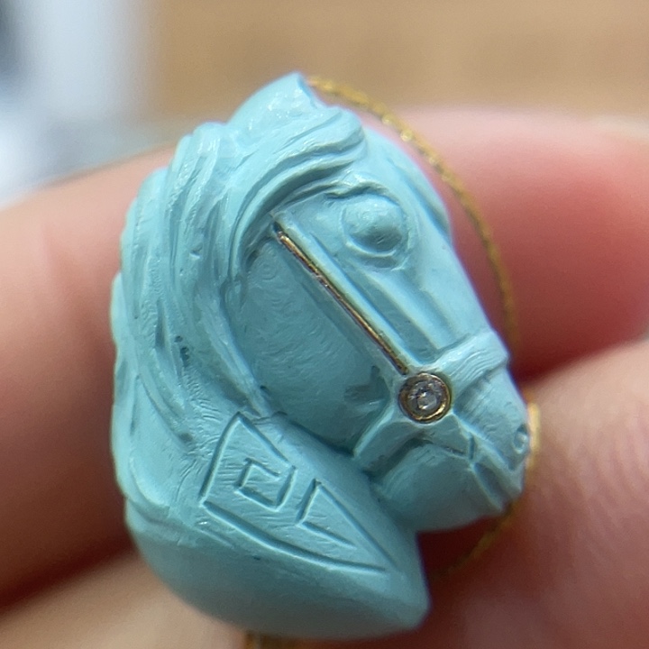 绿松石未镶嵌珠宝奇石