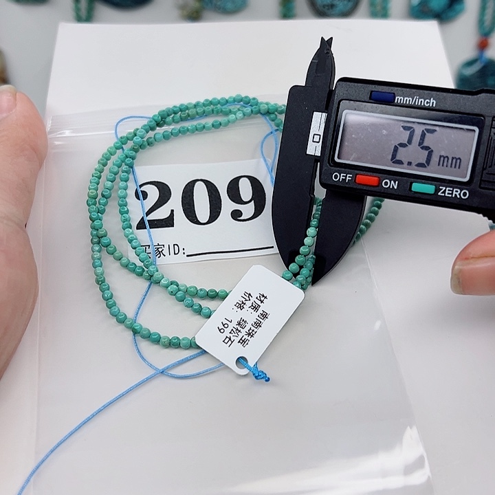 绿松石颈饰未镶嵌