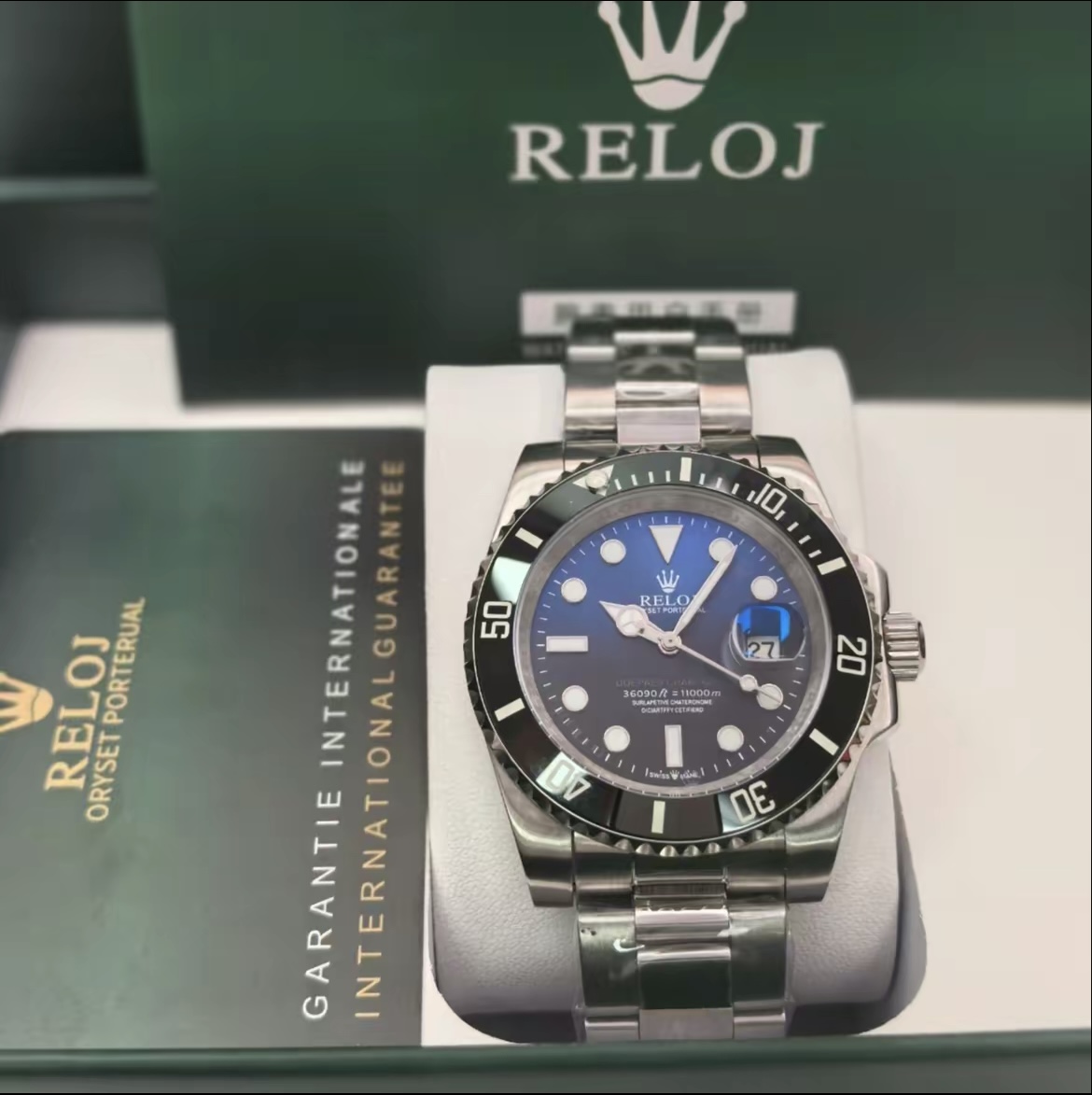 全新正品/渐变蓝鬼王/全自动腕表/42M表盘/全套未使用未拆封