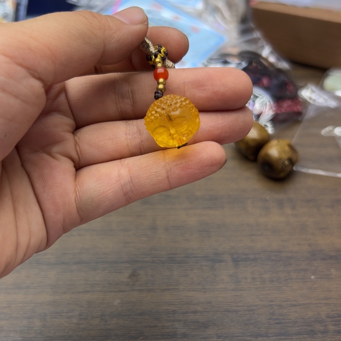 未镶嵌颈饰蜜蜡740