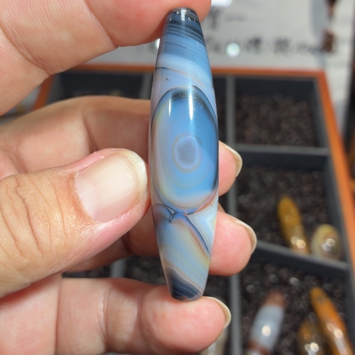 玛瑙/玉髓散珠_HEIMORI 天然天珠