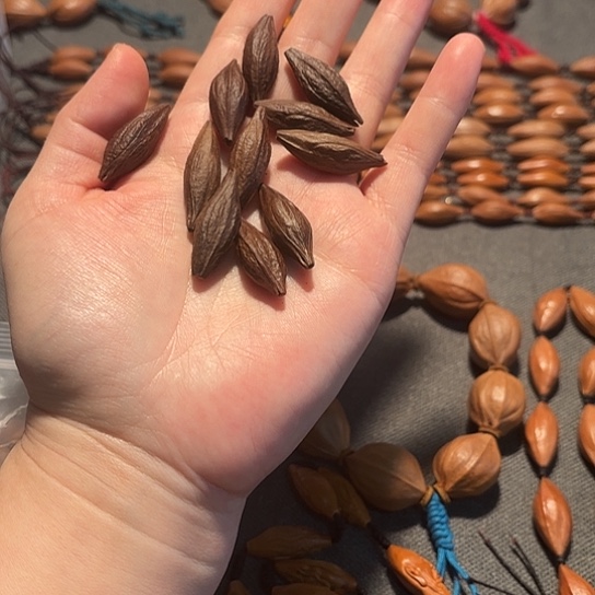 橄榄核手串/手链F*1.0咖色手持