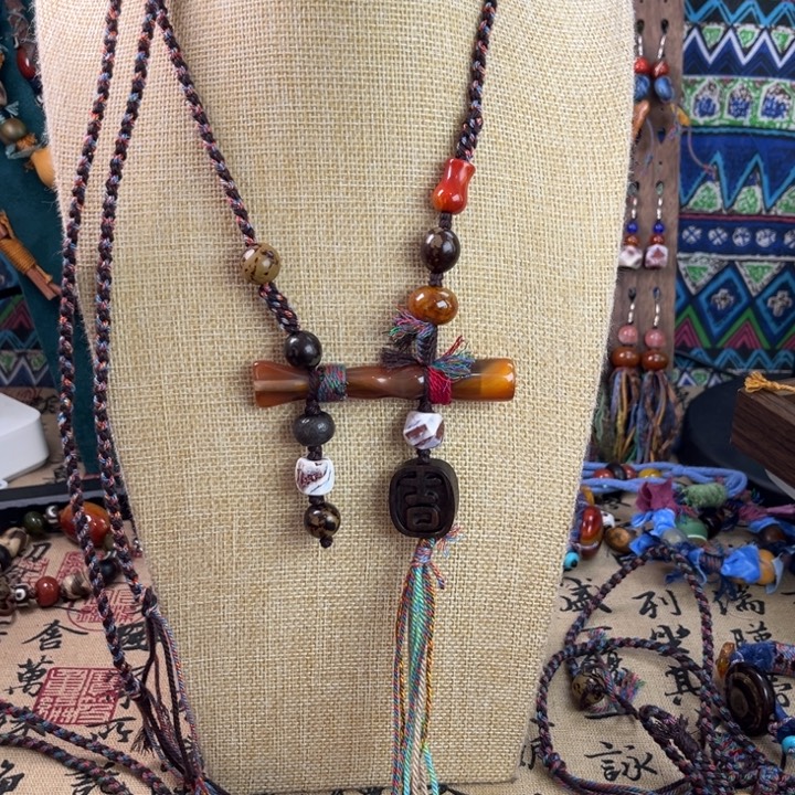 玛瑙/玉髓未镶嵌颈饰